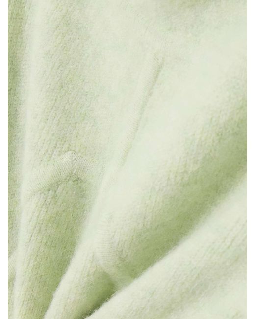 Rick Owens Green Long-Sleeved Dress