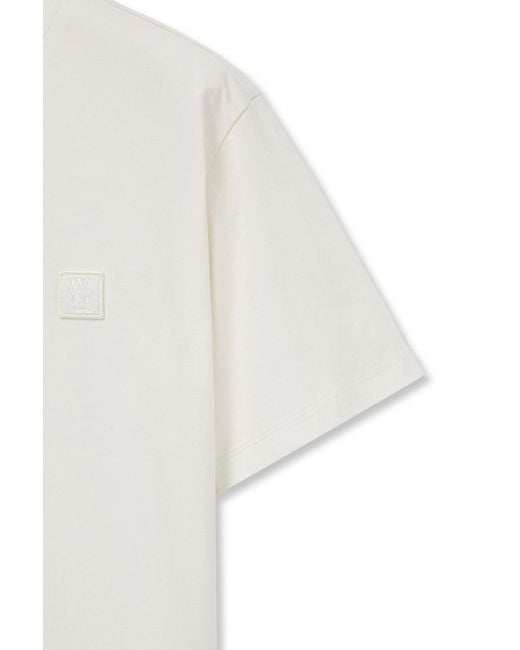 Wooyoungmi White Short-Sleeved T-Shirt