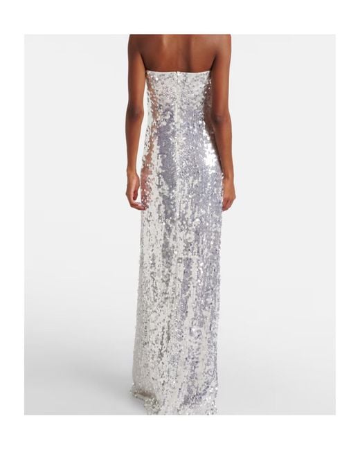 Christopher Esber White Sleeveless Dress