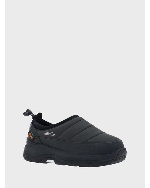 Suicoke Black Pepper-Mod-Ev Drawstring Sneakers for men