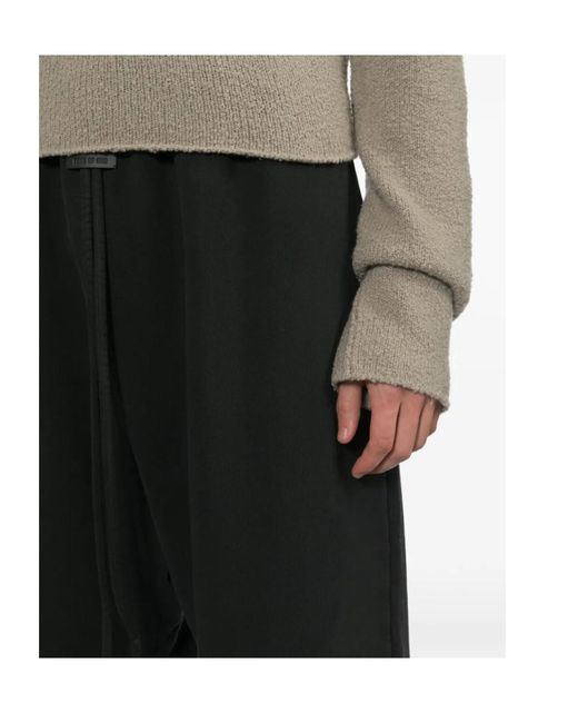 Fear Of God Black Straight-Leg Trousers for men