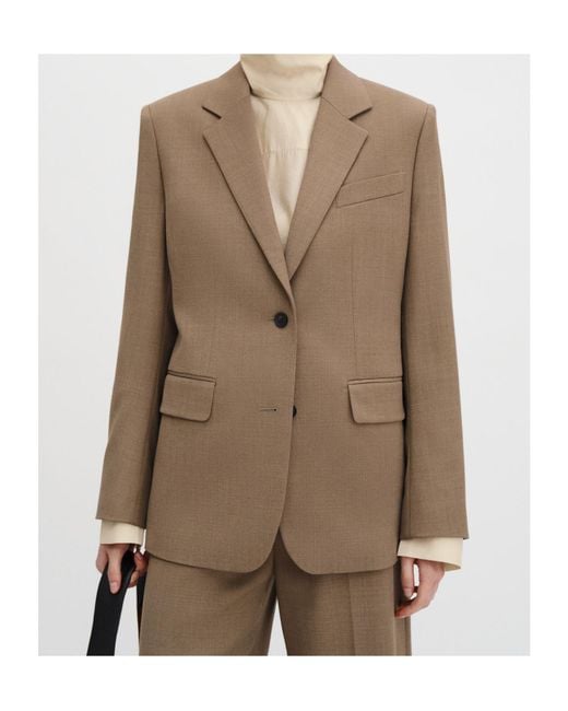Filippa K Green Single-Breasted Blazer