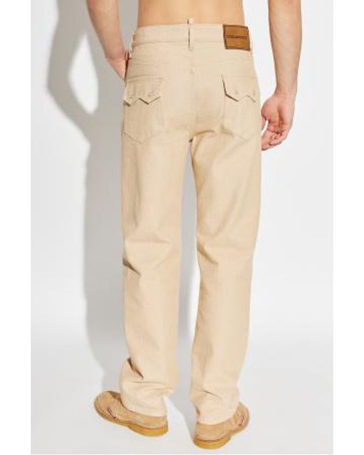 DSquared² White Jeans '642' for men