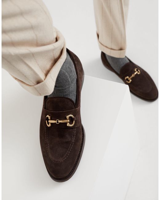 Brunello Cucinelli Brown Tone Hardware Loafers for men