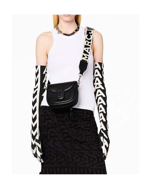 Marc Jacobs Black The Small Saddle Bag