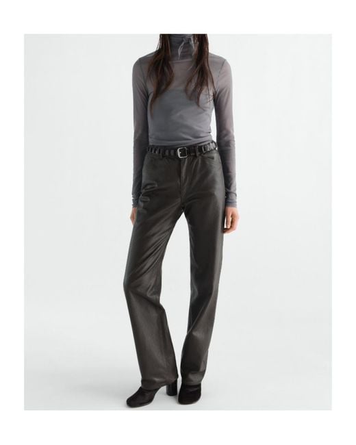 Lemaire Gray Ballerina Scarf Top