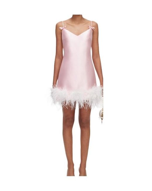 Self-Portrait Pink Mini Dress