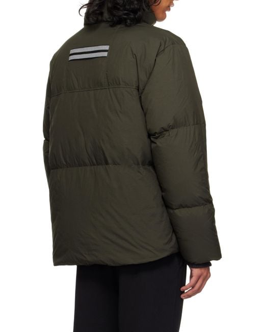 Canada Goose Green Lawrence Puffer Jacket for men
