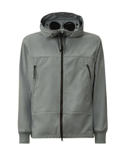 ジャケット・アウター CP Company CP Shell-R Goggle Jacket Gray C.P. Company Shell-R Goggle Hooded Jacket in Gray for Men | Lyst