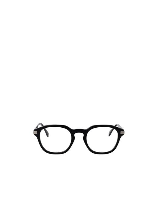 Fendi White Eyewear Oval Frame Glasses for men