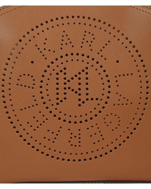 Karl Lagerfeld Brown Small K/Circle Bag