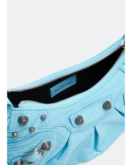 Balenciaga Blue Le Cagole Xs Shoulder Bag