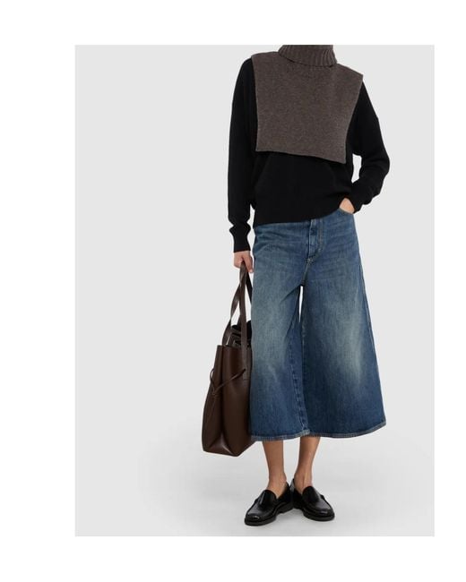 Soeur Blue Denim Bermuda Shorts