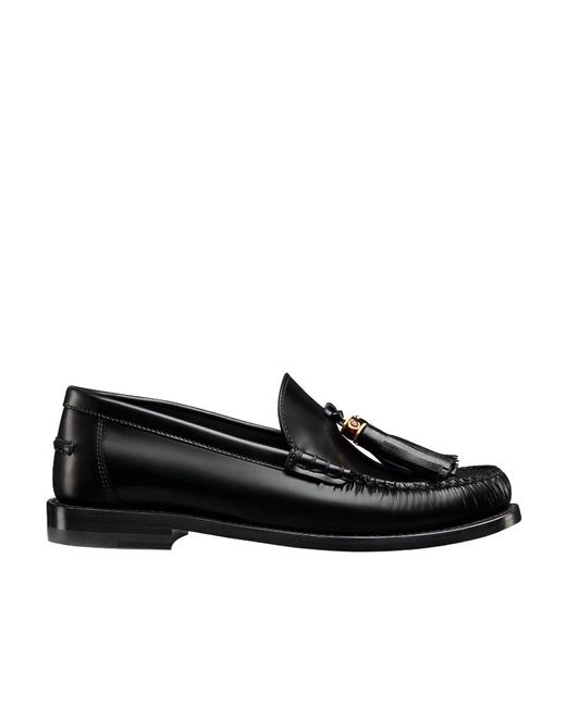Dior D-Academy Loafer in Black | Lyst