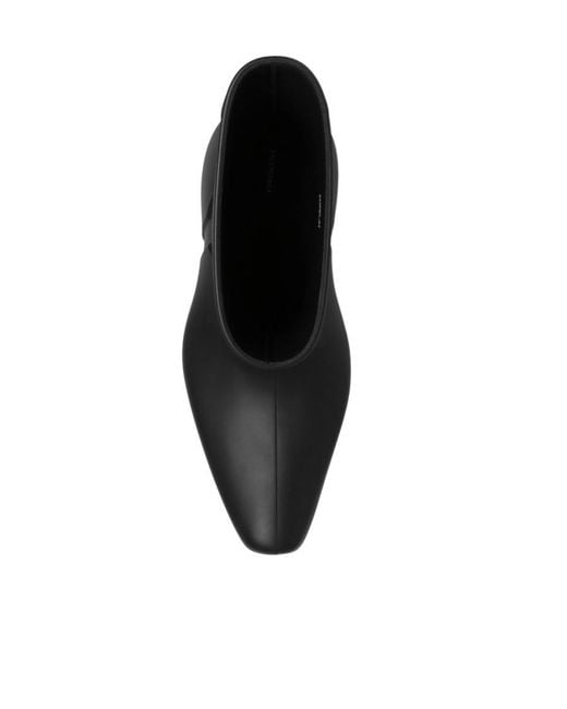 Balenciaga Black Excavator Rain Boots for men