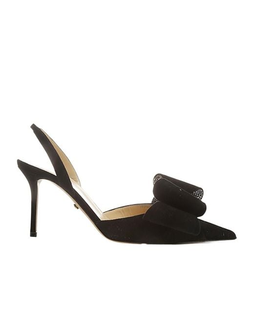 Mach & Mach Black 85Mm Le Cadeau Pumps