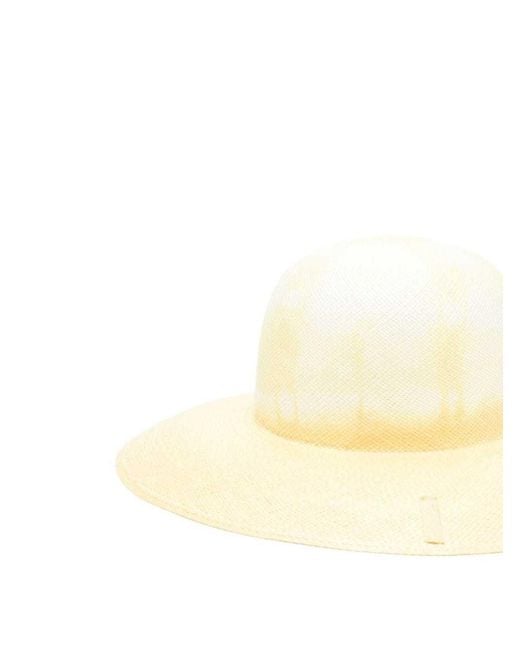 Borsalino Natural Logo Hat