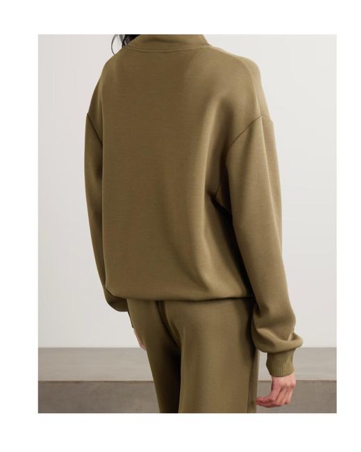 Varley Green Turtleneck Sweatshirt