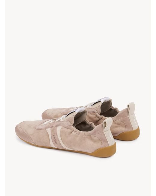Chloé Pink Chloé Kick Sneakers