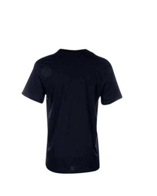 Moschino Blue T-Shirt With Round Neck And Short Sleeves for men