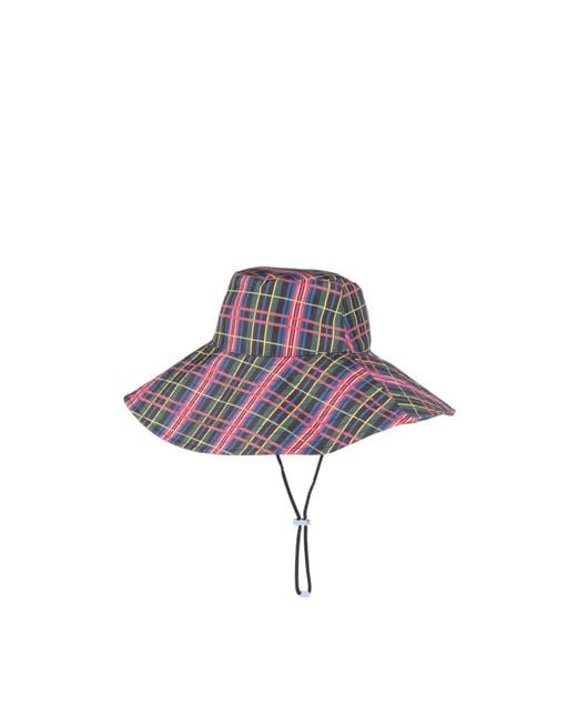 Ganni Purple Bucket Hat