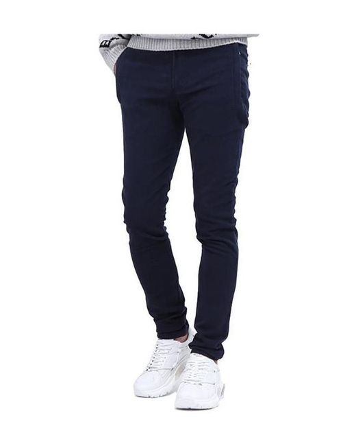 Balmain Blue Belt Loops Jeans for men