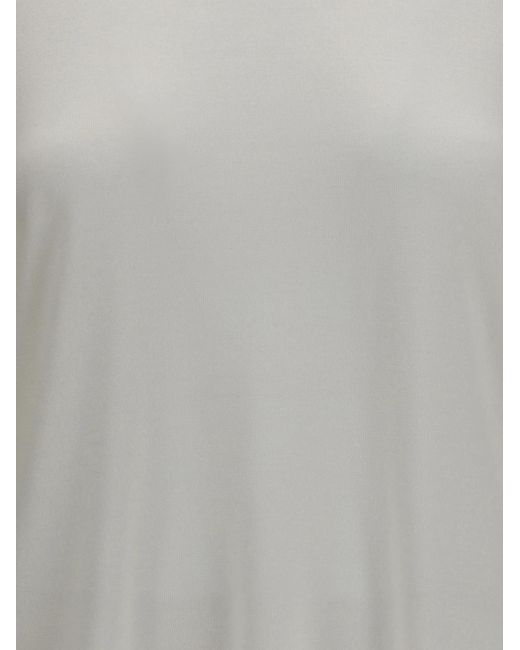 Brunello Cucinelli Gray Short-Sleeve T-Shirt