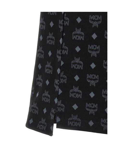 MCM Black Press Polo Shirt for men