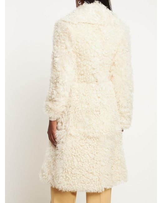 Jil Sander Natural Long-Sleeved Coat