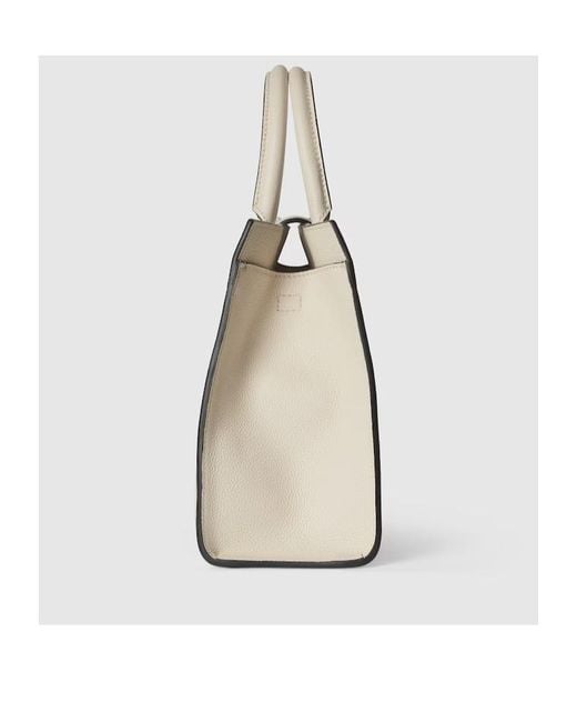 Gucci Natural Medium Shoulder Bag With Hooks And Buckles
