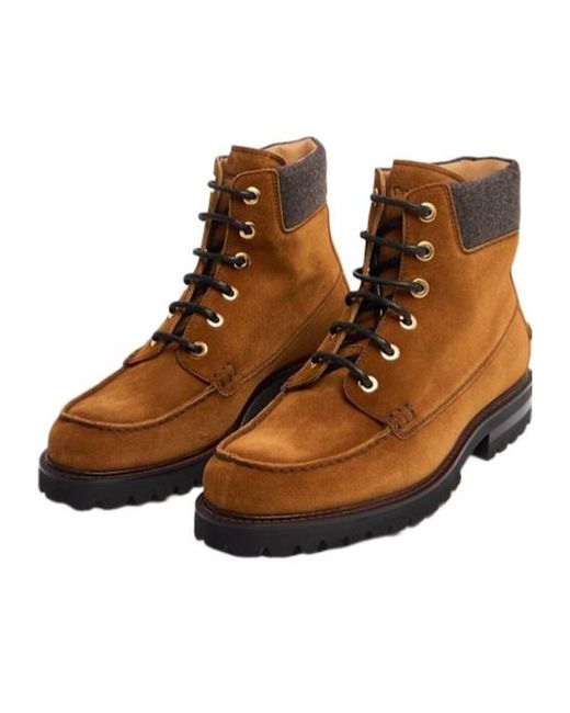 Church's Brown Padstow Suede Boots for men
