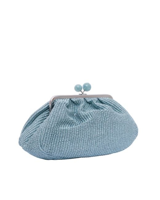 Weekend by Maxmara Blue Medium-Sized Pasticcino Shoulder Bag