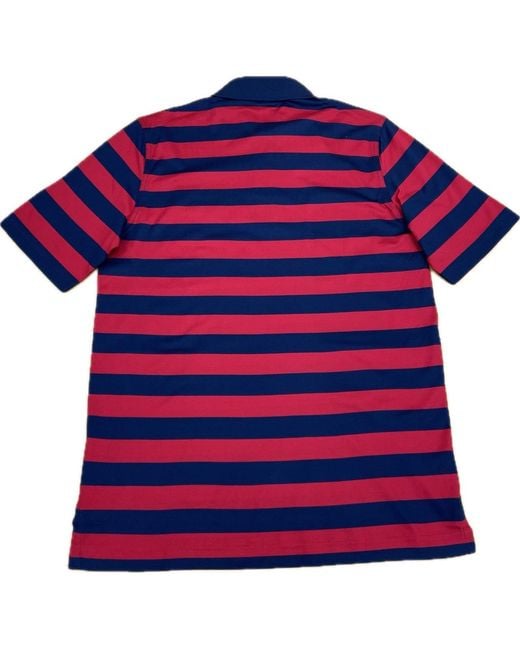 Paul & Shark Red Short-Sleeved Polo Shirt for men