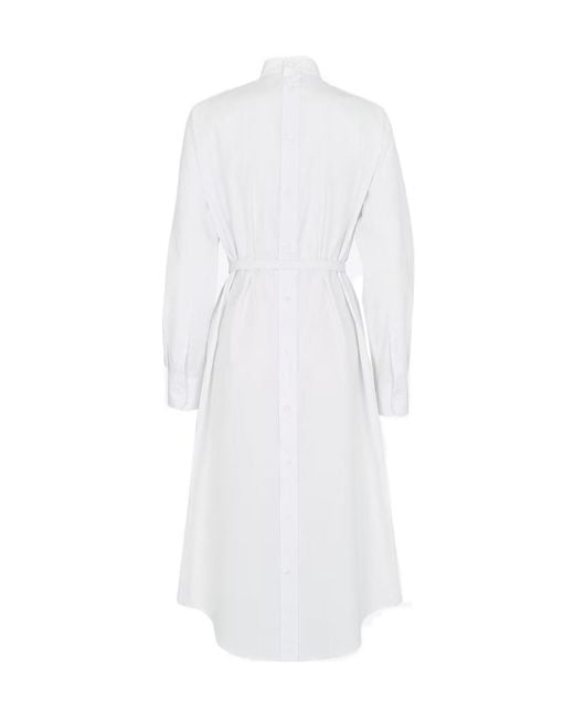 Fendi White Shirt Dresses