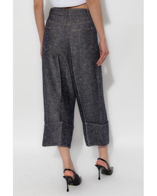 Givenchy Blue Jeans With Monogram