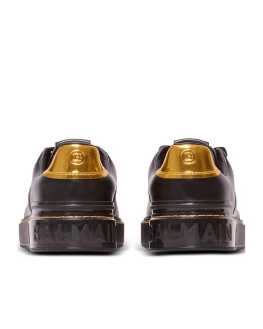 Balmain Black B-Court Trainers
