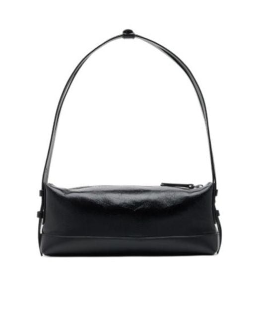 Maison Margiela Black Zipped Belt Shoulder Bag