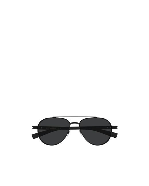 Saint Laurent Multicolor Eyewear Pilot Frame Sunglasses for men