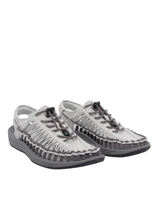 Keen Gray Uneek Woven Sandals for men
