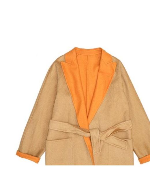 Max Mara Natural Lapel Coat