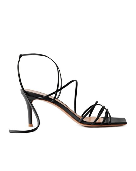 Gianvito Rossi Metallic Leather Sandals