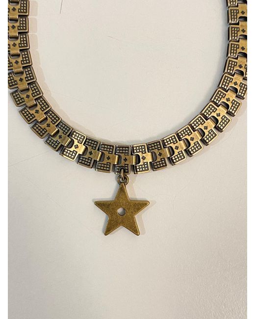 Dior White Pendant Necklace
