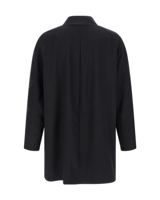 Herno Blue Flight Reversible Shirt-Collar Jacket for men