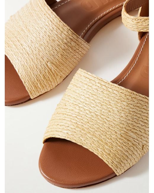 Staud Natural Catherine Flat Sandals