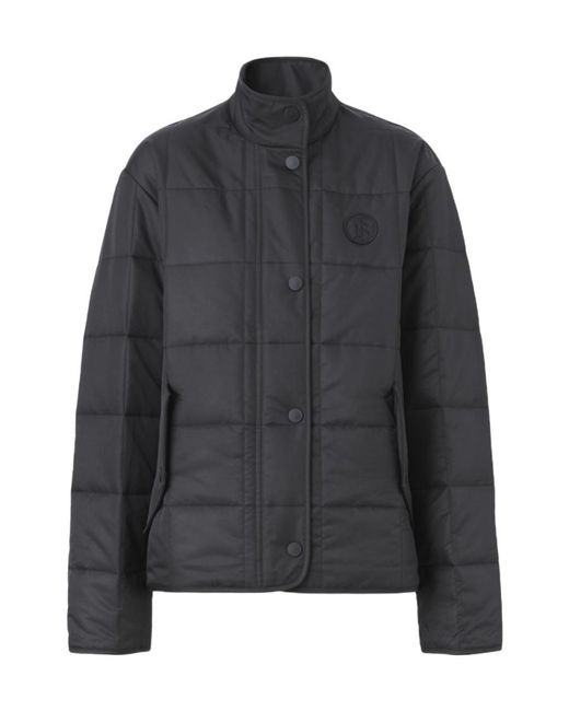 Burberry Black Monogram Motif Puffer Jacket