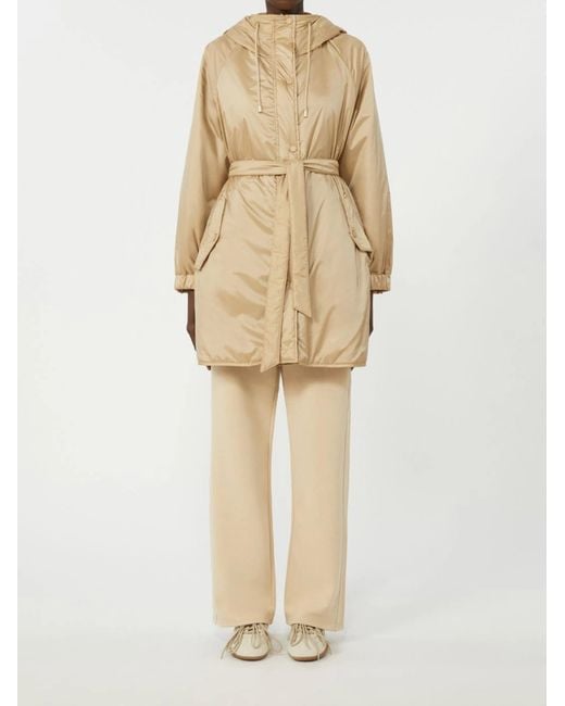 Weekend by Maxmara Natural Reversible Hooded Coat