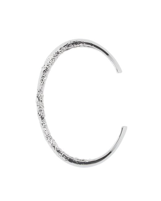 MM6 by Maison Margiela White Logo Engrave Bangle