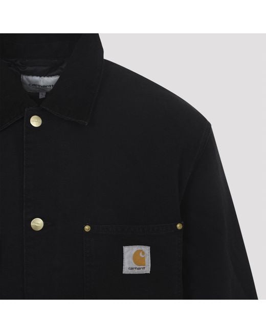 Carhartt Black Og Chore Coat for men