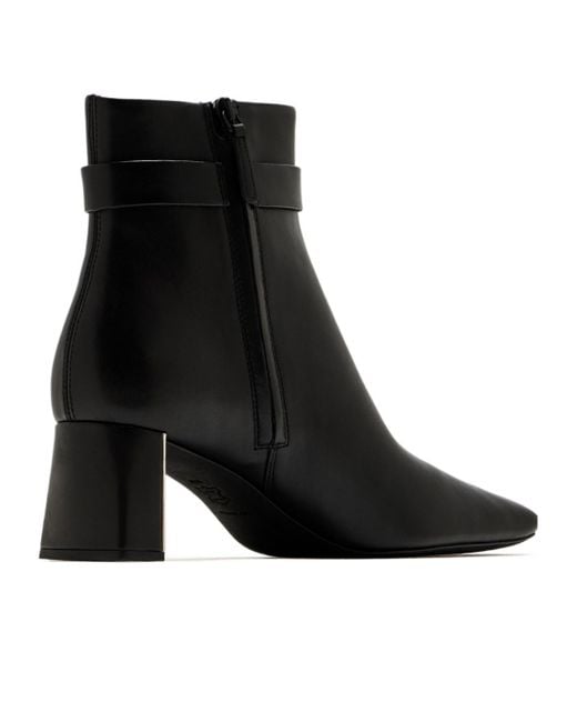 Tory Burch Black Georgia Heeled Ankle Boots