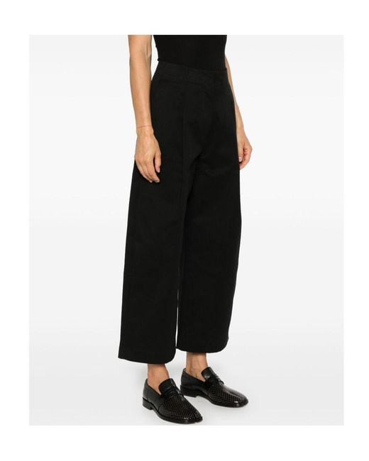 Studio Nicholson Black Pocket Casual Pants